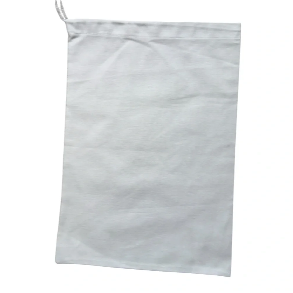 Manolo Blahnik Light Grey Drawstring Dust Bag